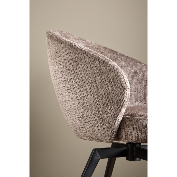 Krzesło Darlene brązowe Juto 24 - ACTONA